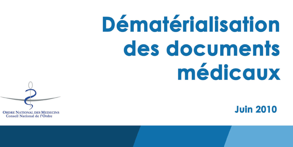 Dématérialisation des documents médicaux